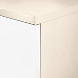 Weber Büro Schiebetürenschrank Sideboard NOVA 2OH 1.640 x 740 mm Ahorn/Weiß - 4