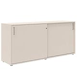 Weber Büro Schiebetürenschrank Sideboard NOVA 2OH 1.640 x 740 mm Ahorn - 6